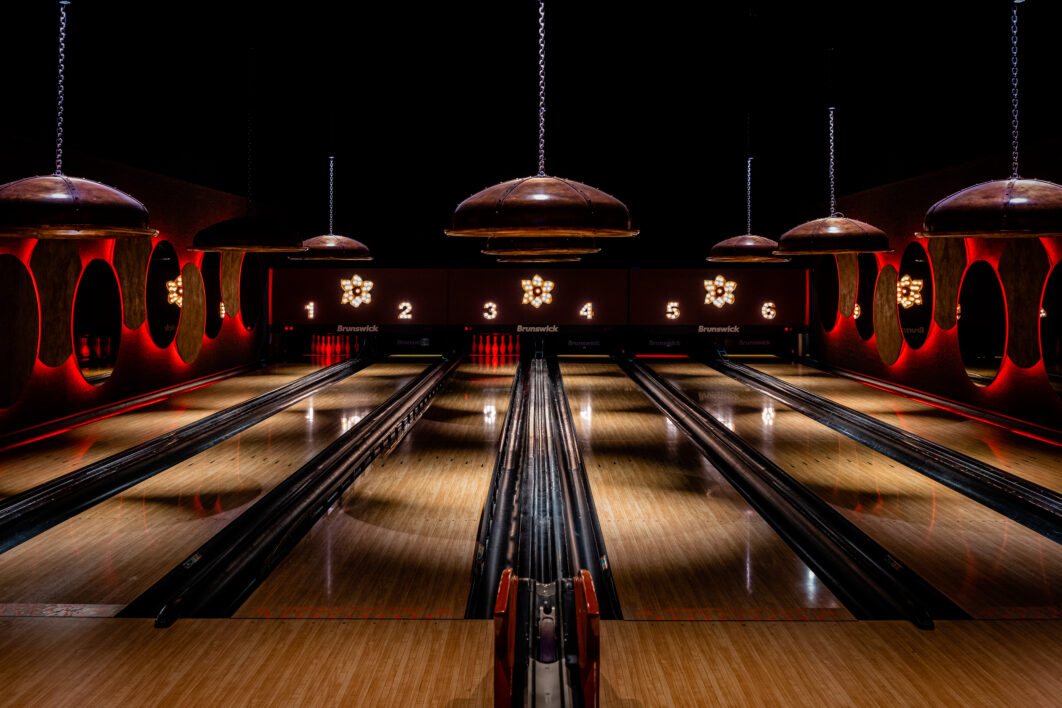 Bowling Alleywith Surface Polished With Wax Beautifully Stock Photo -  Download Image Now - iStock