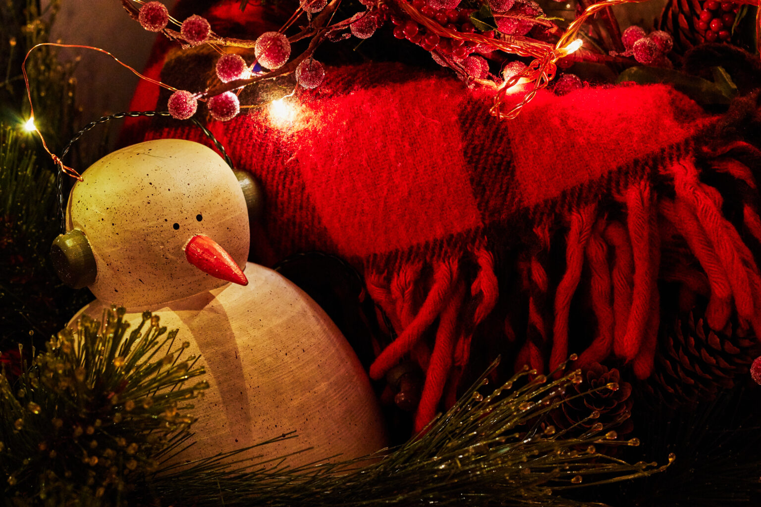 Snowman Christmas Holiday Royalty Free Photo