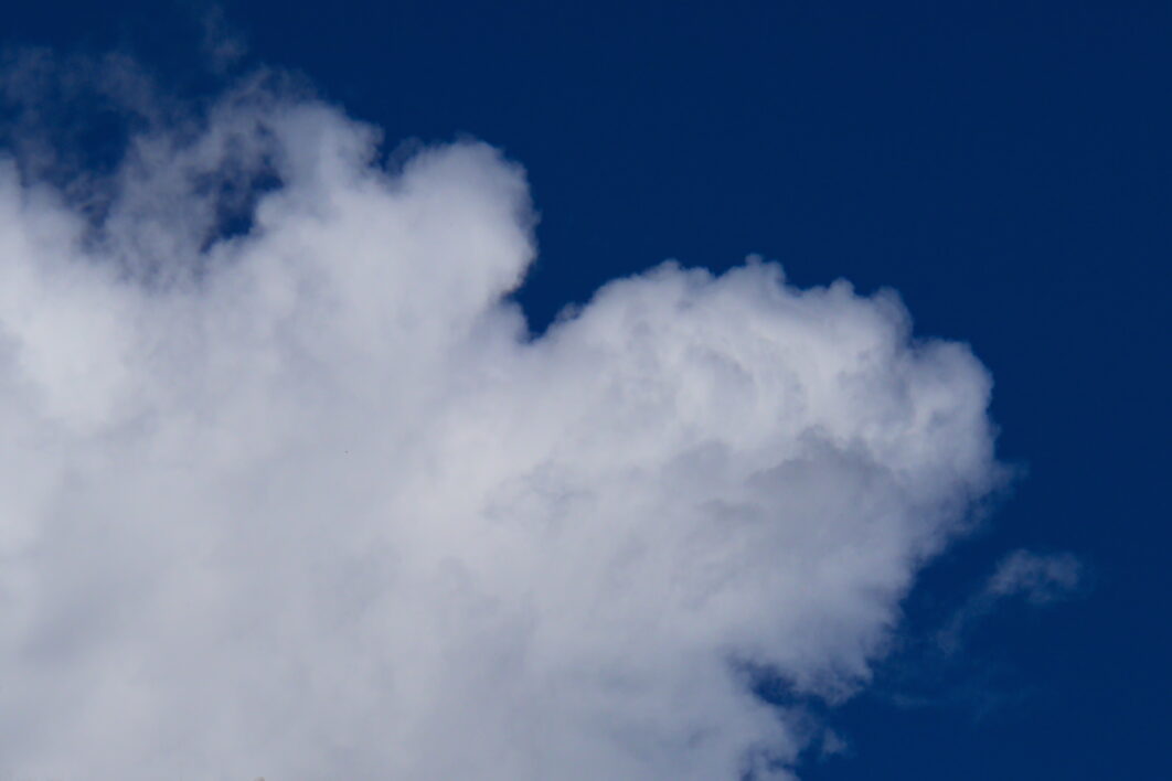 Puffy Cloud Background