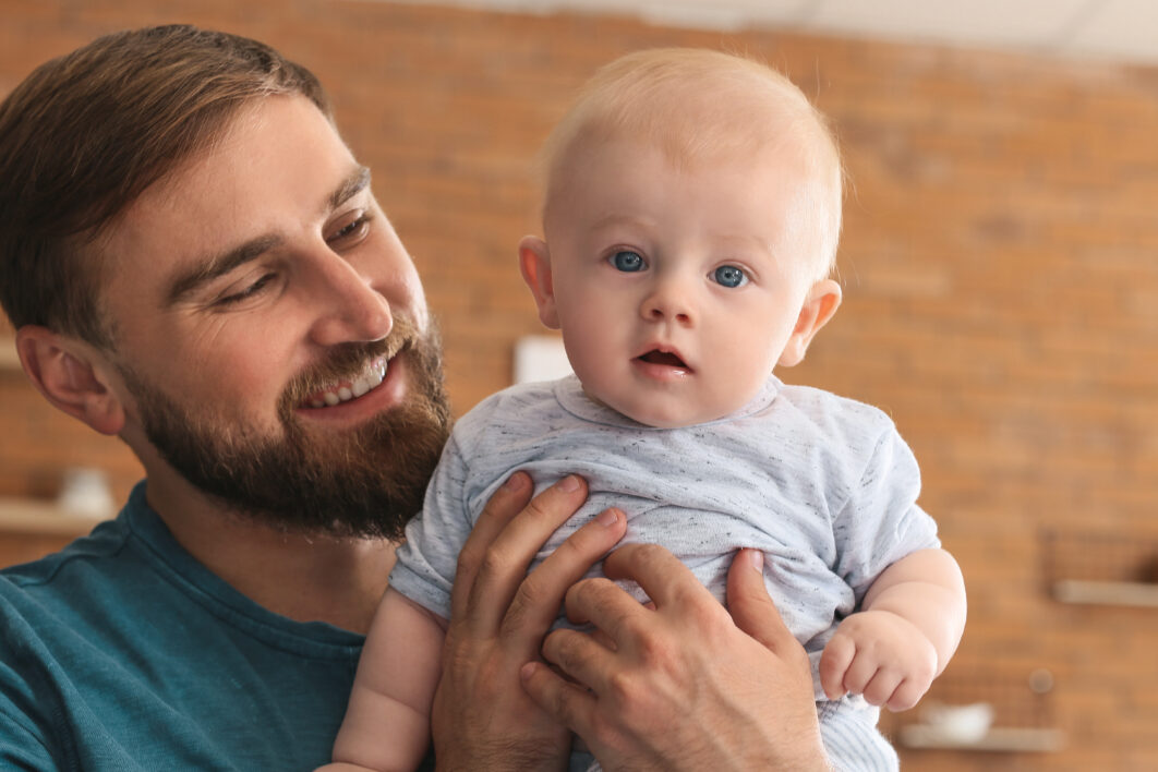 Baby Portrait Father