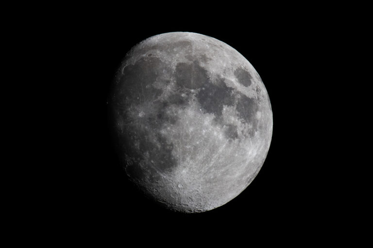 the surface of the moon is rough and uneven