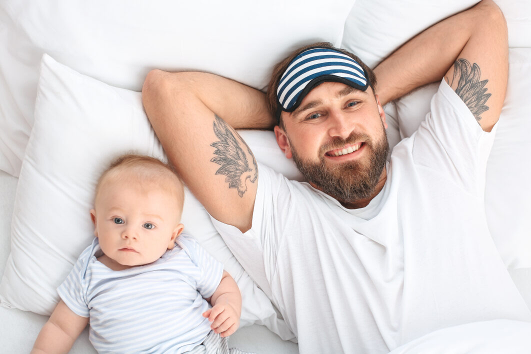 Father Baby Bedroom