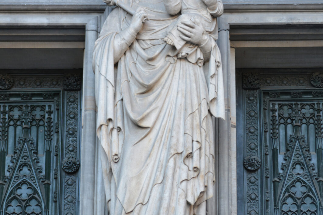 Ornate Building Statue