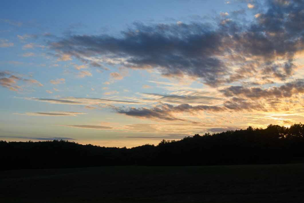 Sunset Horizon Landscape