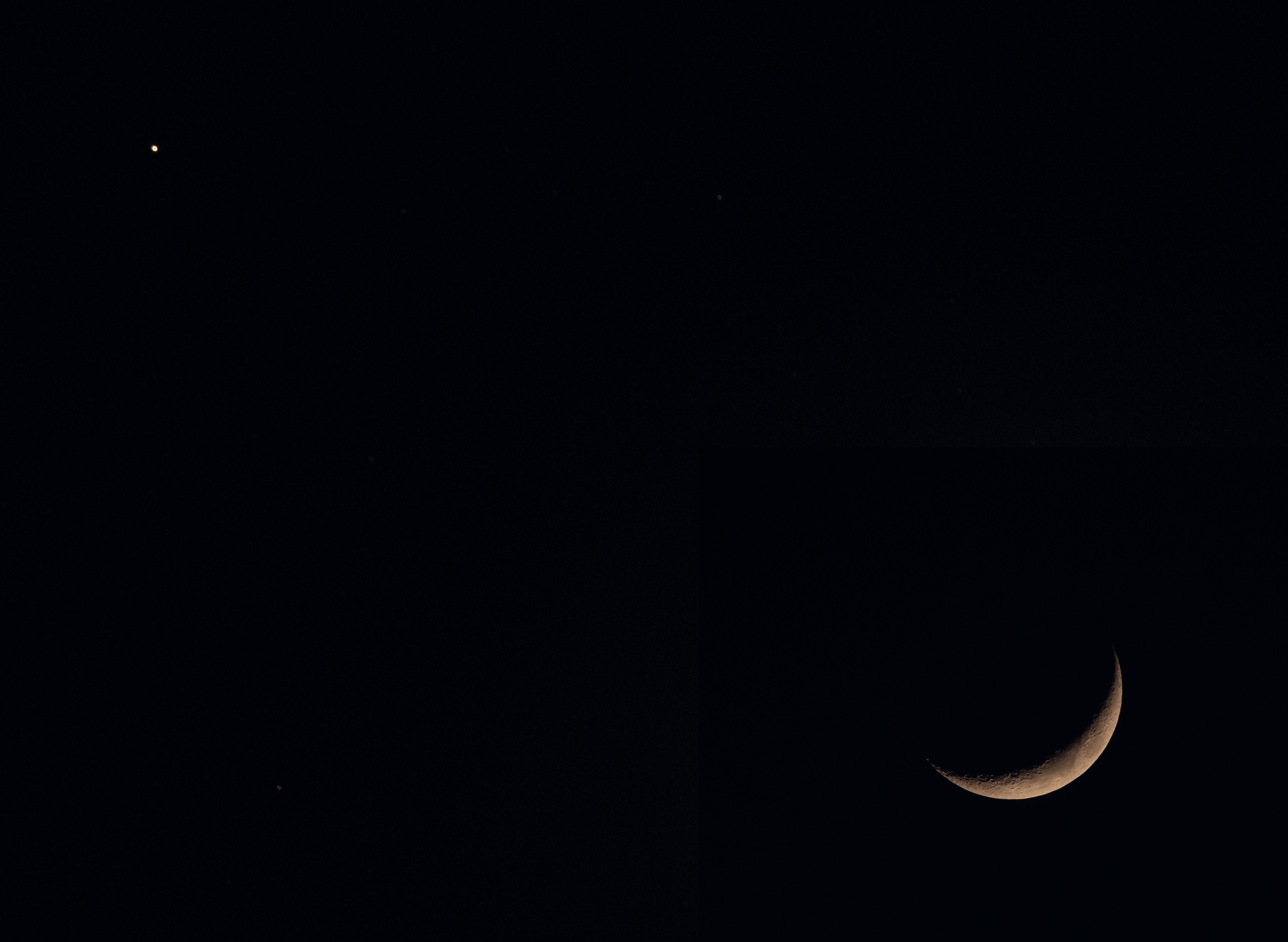 Moon Night Sky Royalty Free Photo