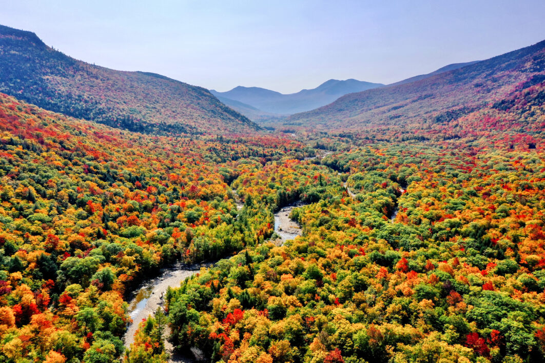 Autumn Mountain Valley