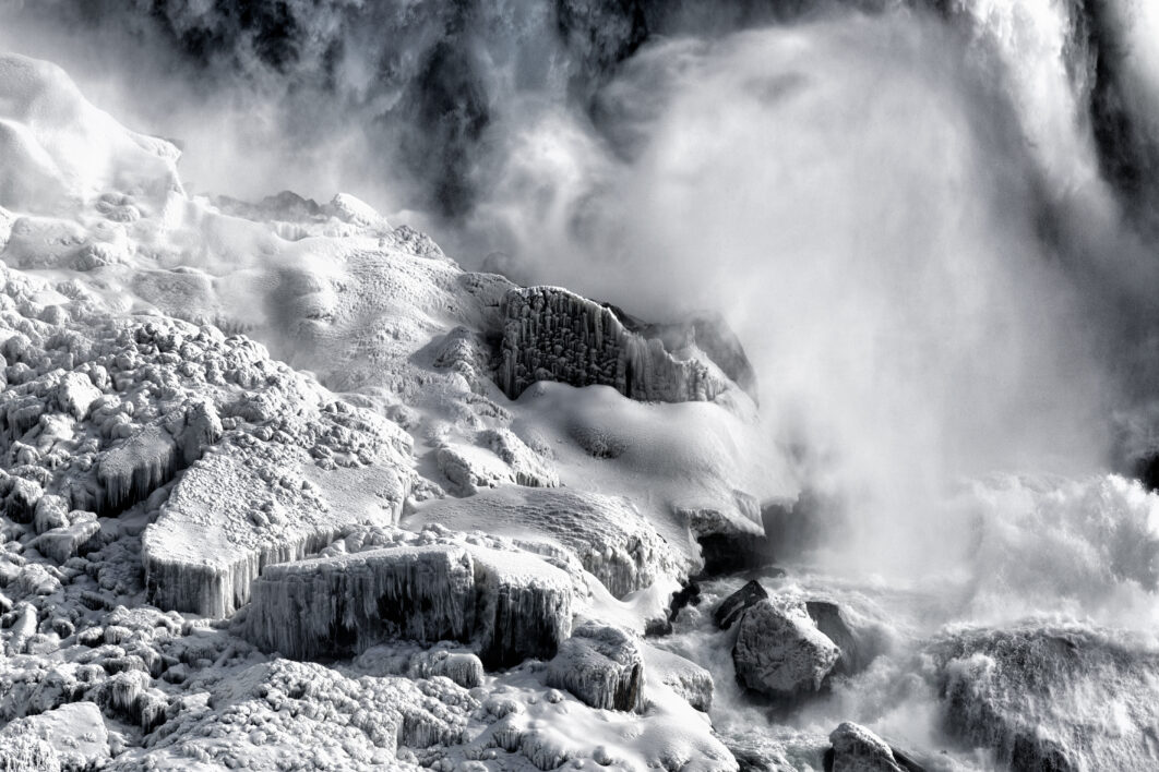 Ice Rocks Nature