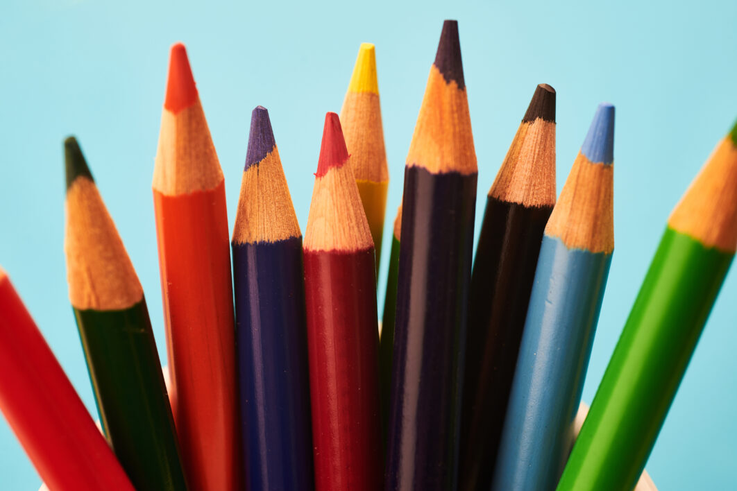 Colorful Pencils Background