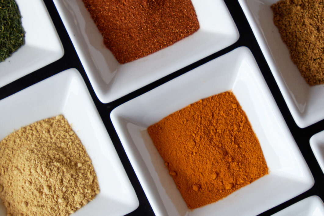 Colorful Spices Background