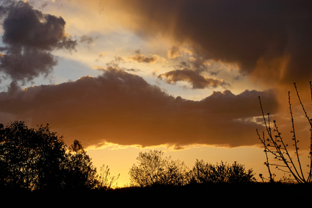 Evening Clouds Sunset