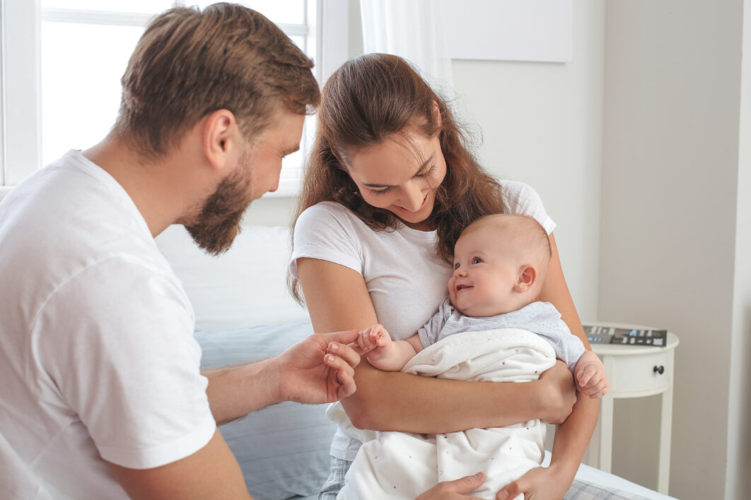 Mother Holding Baby