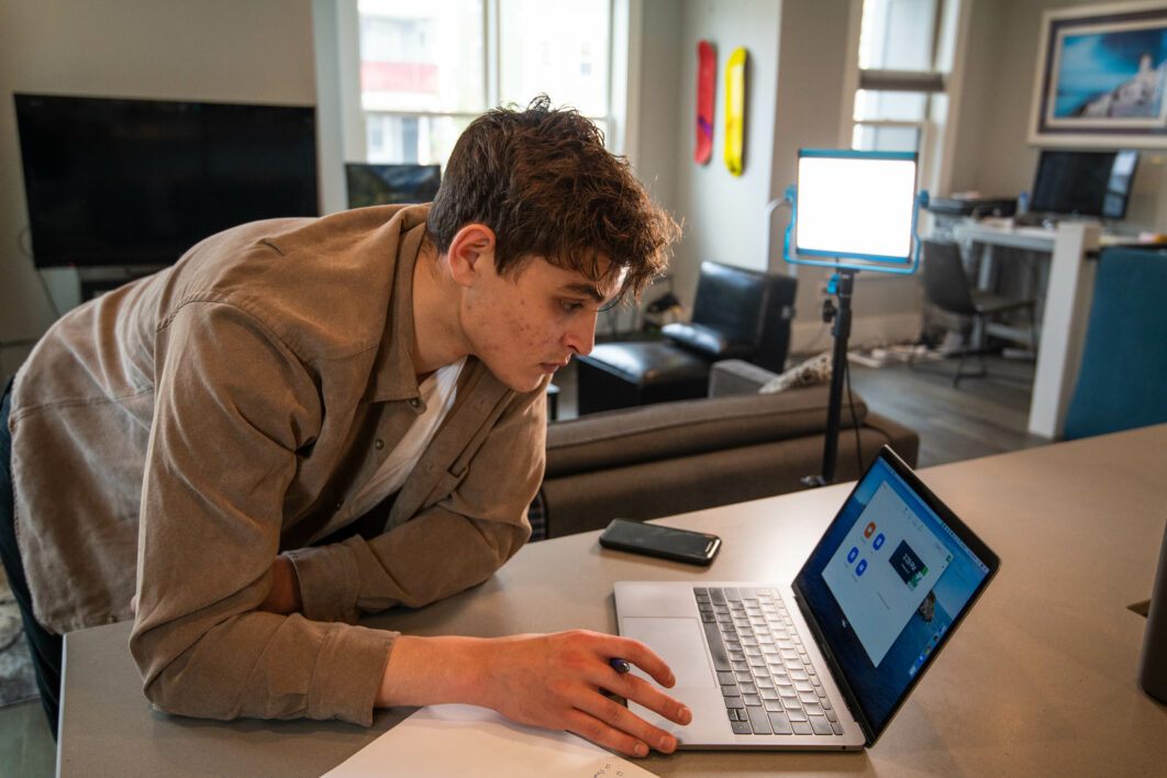 Laptop Work Desk