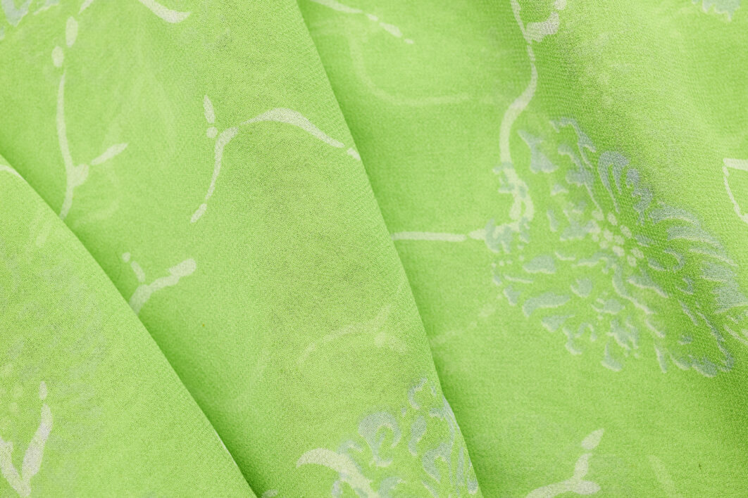 Green Fabric Material