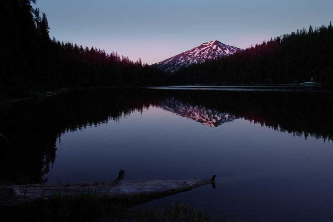 Lake Mountains Landscape