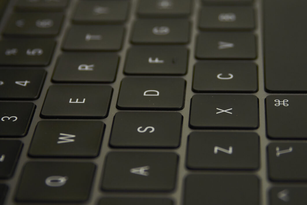 Close up Laptop Keyboard