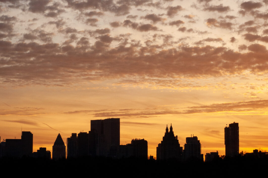 City Skyline Sunset