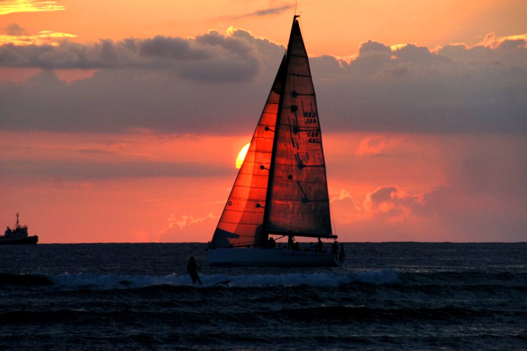 Sailboat Sunset Summer