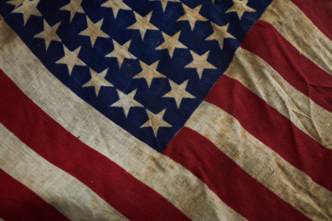 American Flag Background Royalty Free Photo
