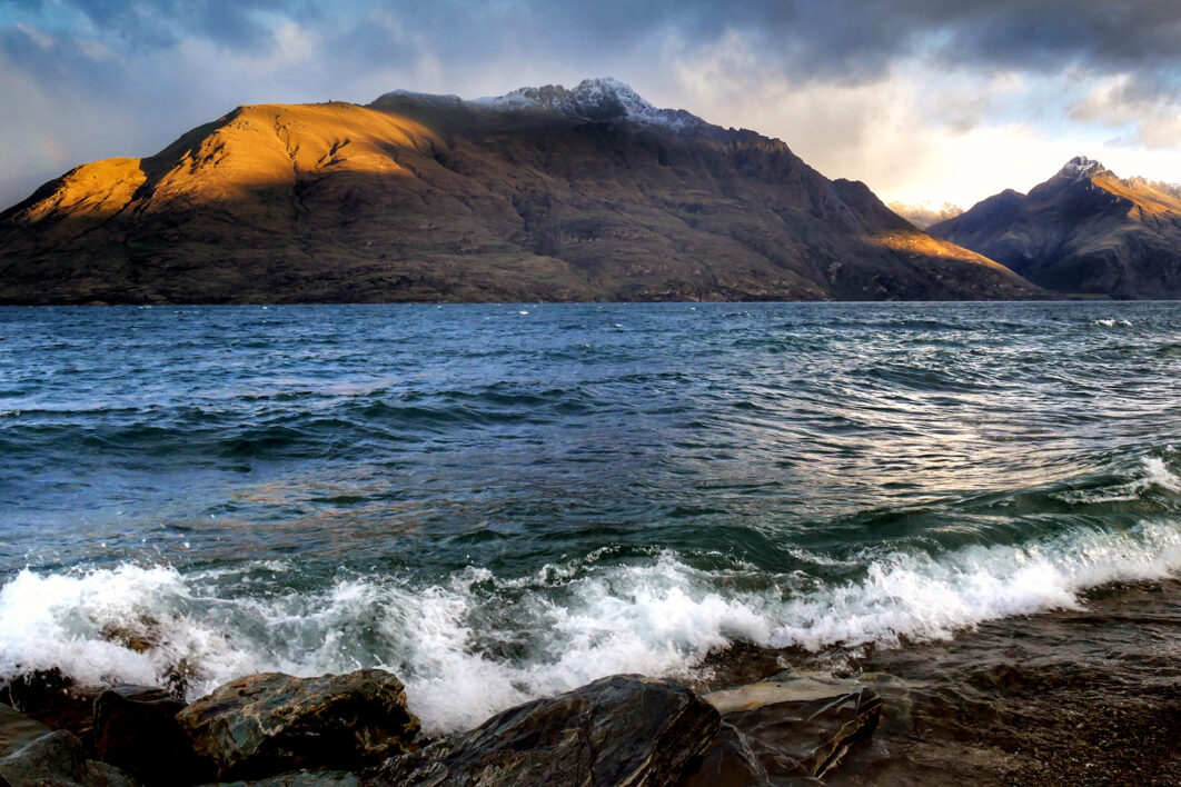 Lake Mountain Landscape