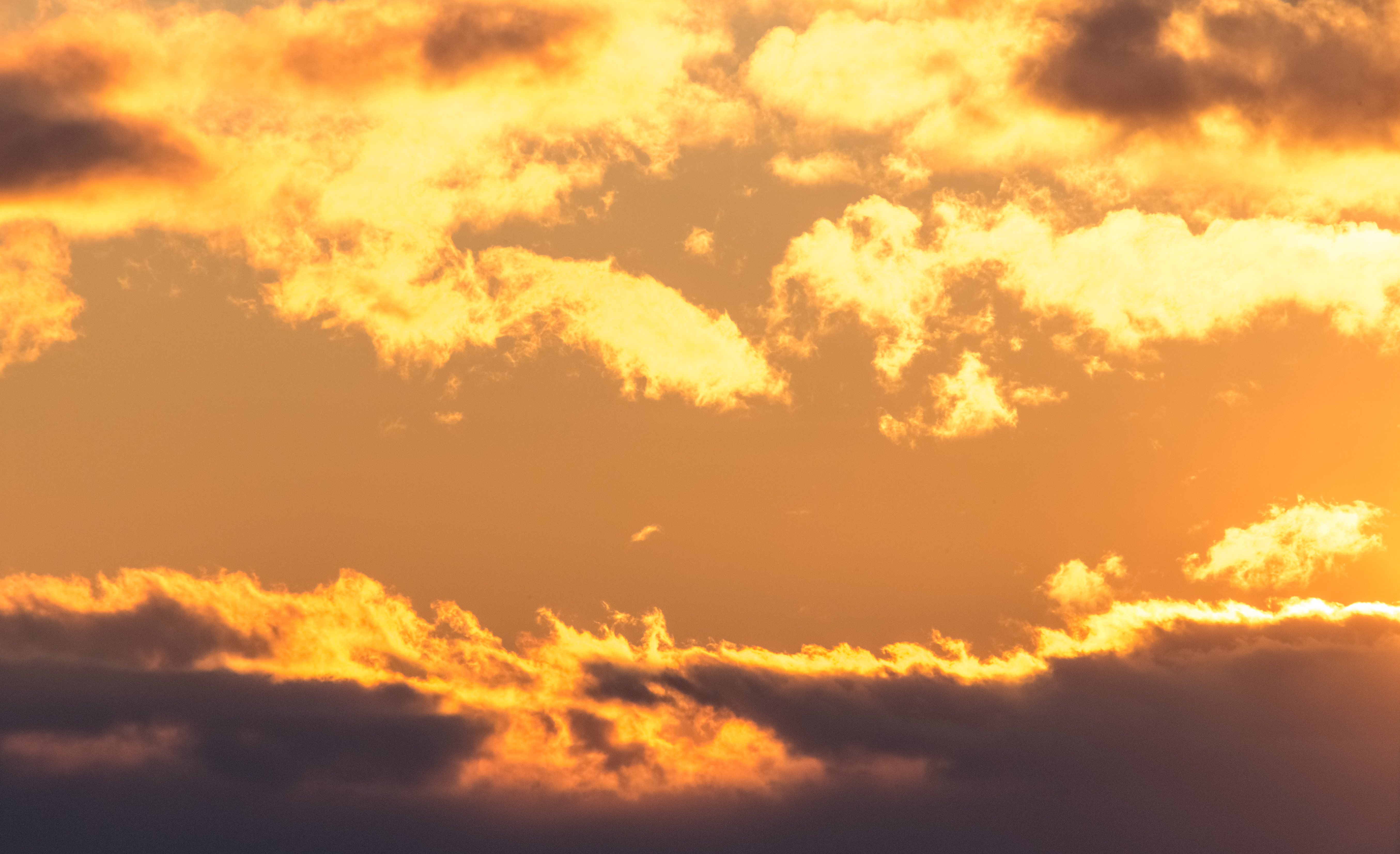 Sunset Clouds Background Royalty Free Photo