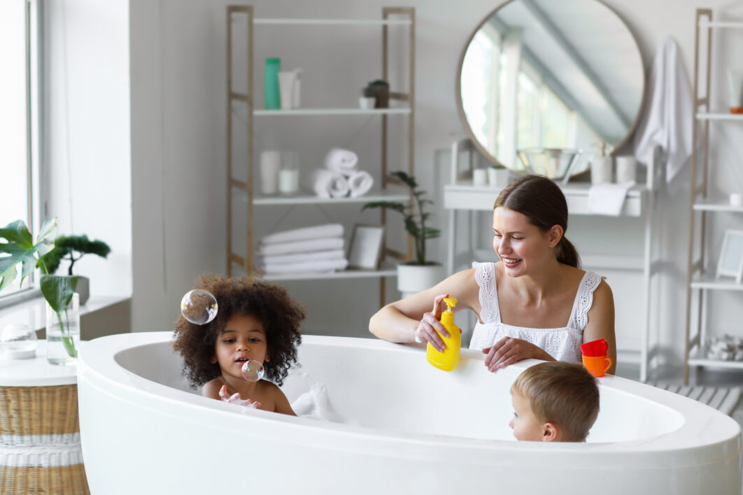 Kids Bath Family