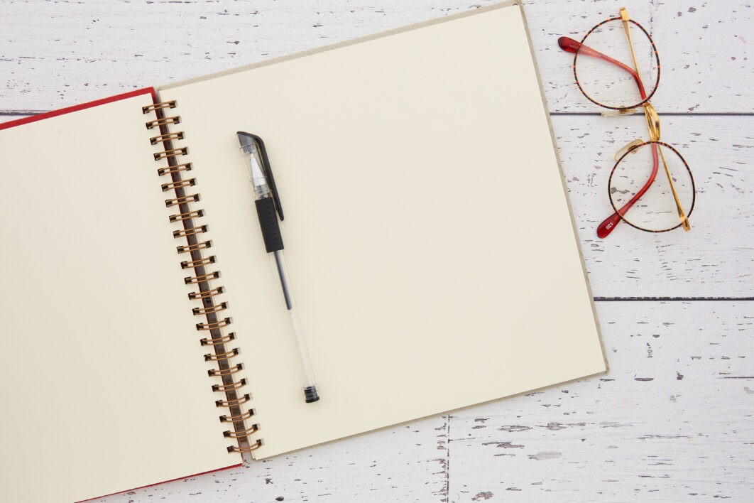 Notebook Desk Above