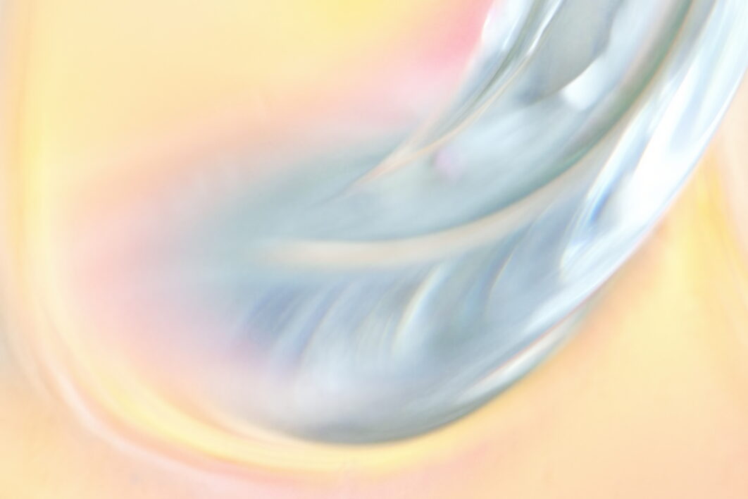 Abstract Flowing Glass