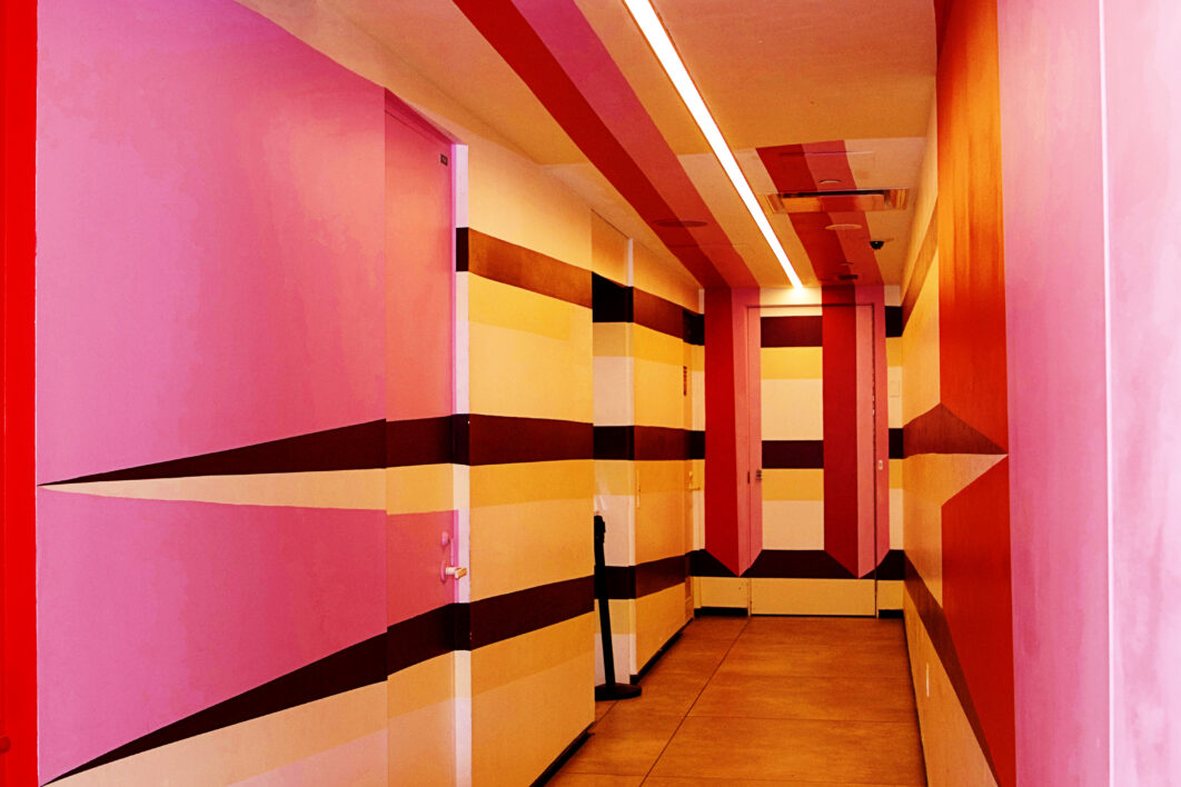 Colorful Hallway Abstract