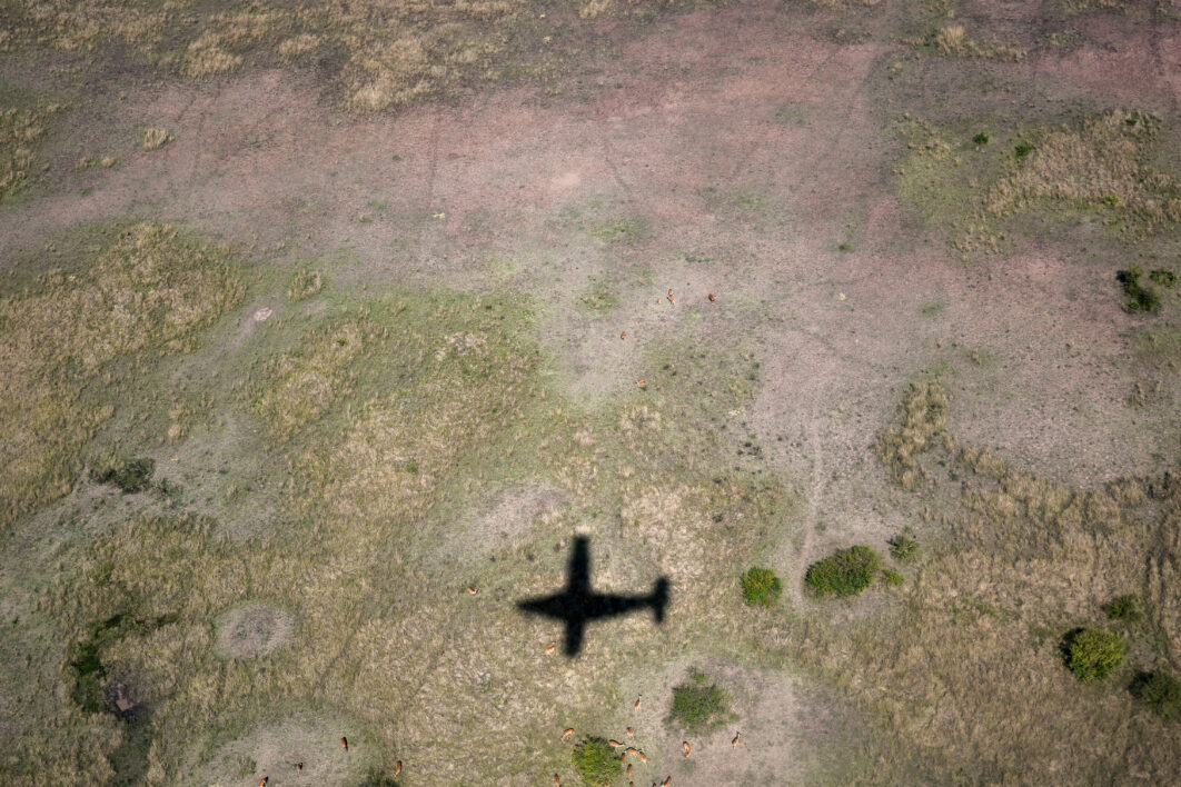 Airplane Shadow Flight