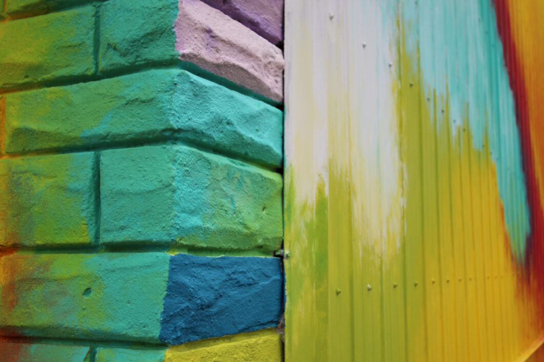 Colorful Brick Wall