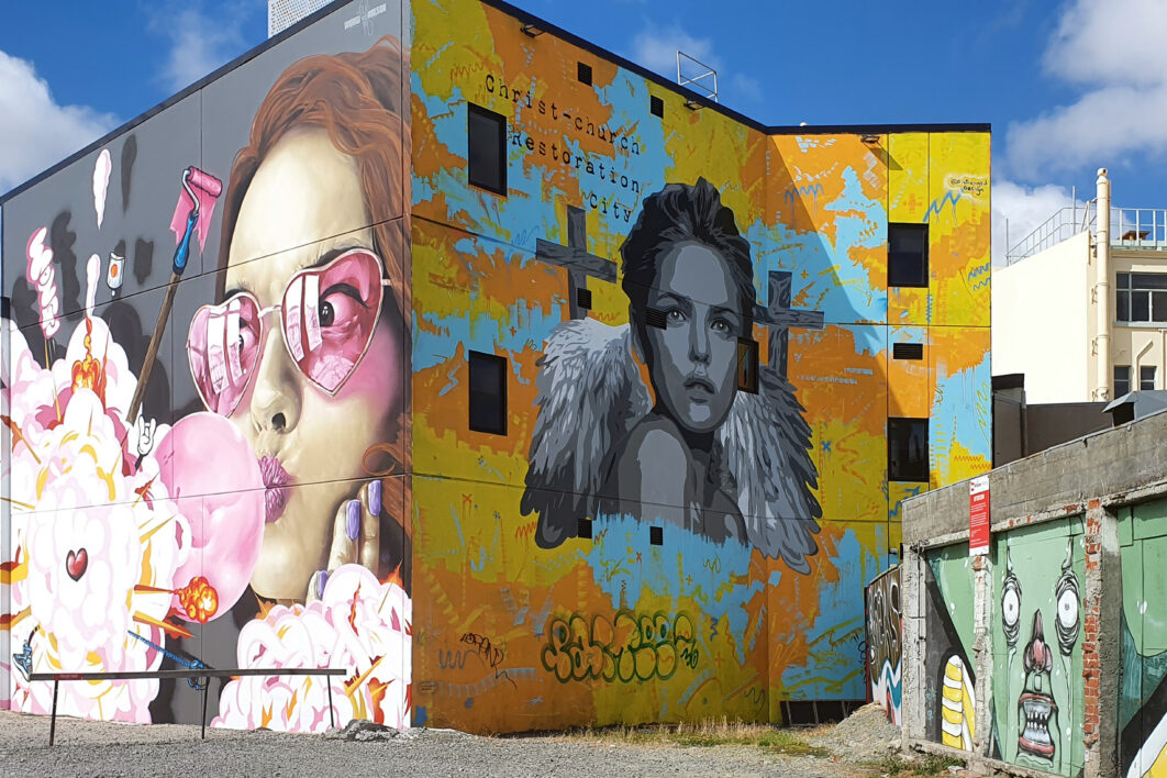 Grafitti City Wall