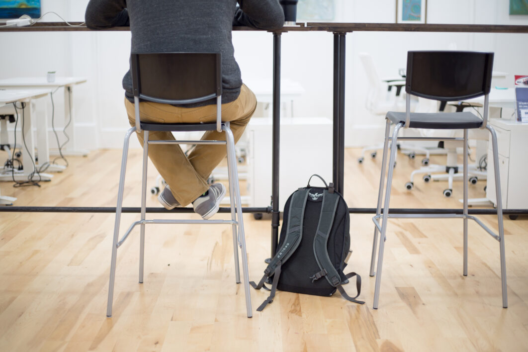 Sitting Working Desk