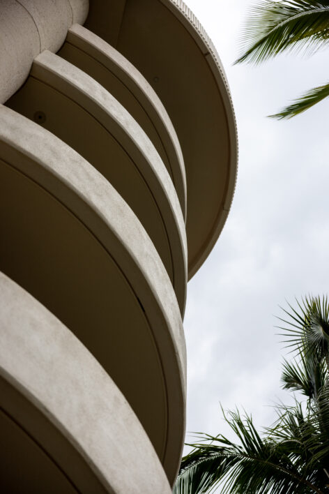 Curved Building Wall