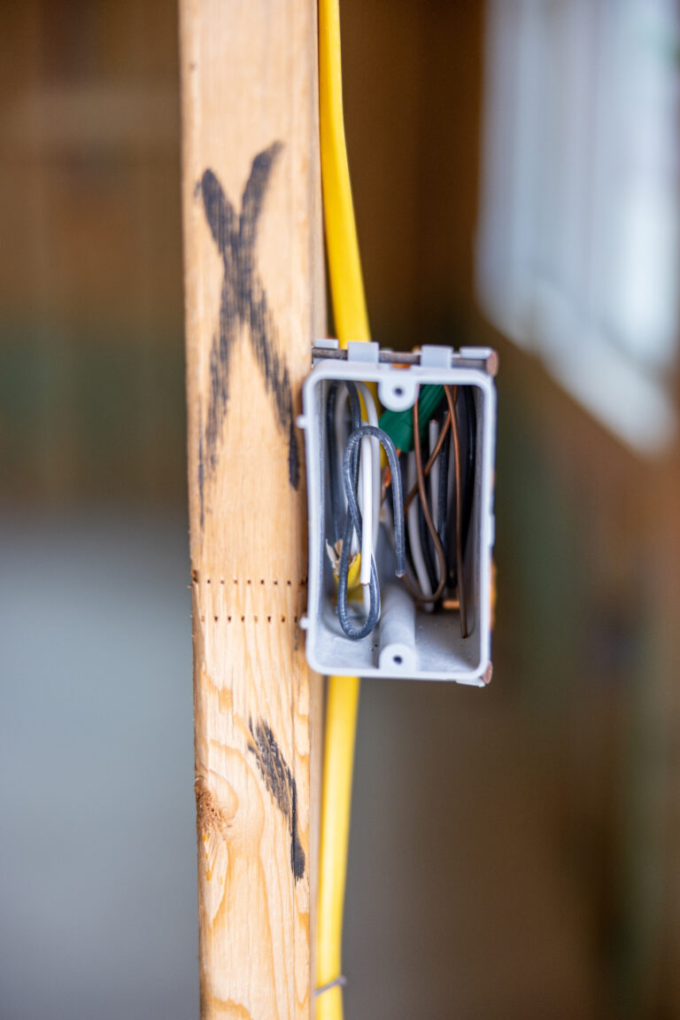 Electrical Box Wiring Royalty Free Photo