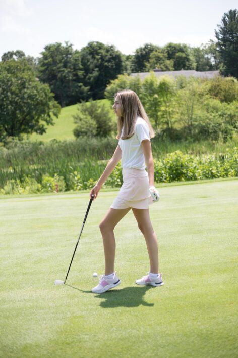 Female Golfing Golf