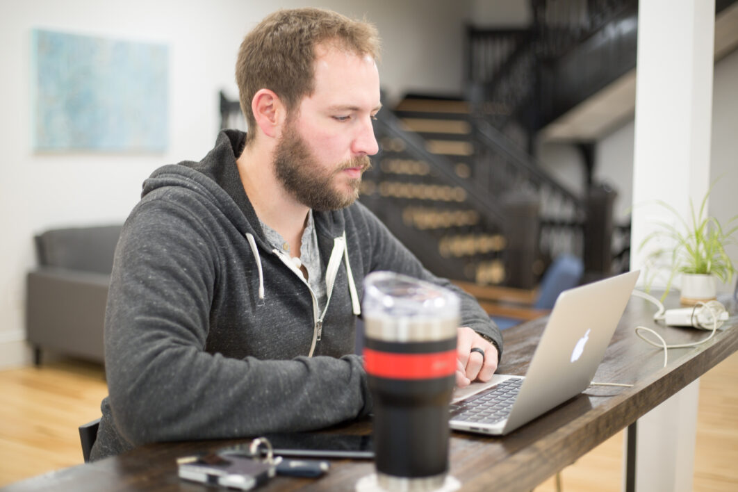 Working Person Laptop