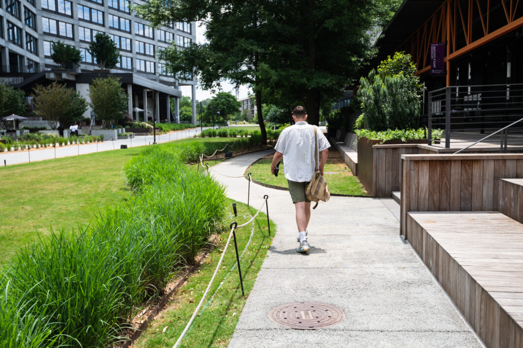 Walking Through Building Gardens