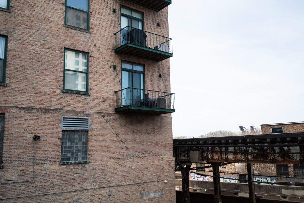 Building with Train Tracks